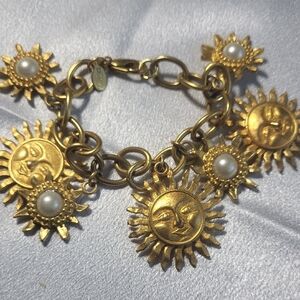 Express Sun Charm Bracelet